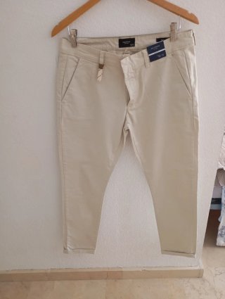 Pantalón Celopman Beige Talla M