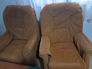 Pareja de sillones orejeros