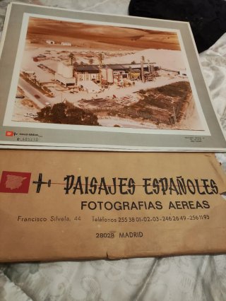 Lote 7 Fotografías Aéreas Paisajes Españoles