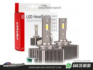 BOMBILLA LUZ DE CRUCE LED HEADLAMP D3S XD SERIES AMiO