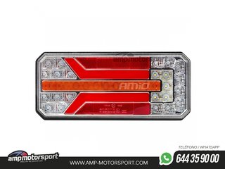 PILOTO MULTIFUNCIONAL LED DINÁMICO TRASERO IZQUIERDO RCL-01-L