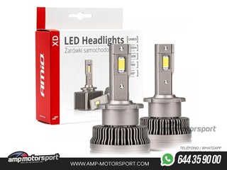 BOMBILLA LUZ DE CRUCE LED HEADLAMP D2S/D2R XD SERIES AMiO