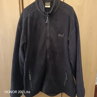 Chaqueta Polar Jack Wolfskin Negra XXL