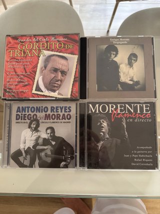Lote de 4 Discos de Flamenco