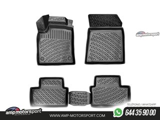 ALFOMBRILLAS DE GOMA RIZLINE PARA RENAULT CLIO 5 2019--