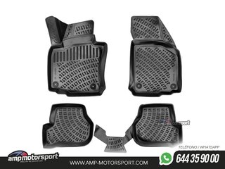 ALFOMBRILLAS DE GOMA RIZLINE PARA VOLKSWAGEN GOLF MK5 2003-2008