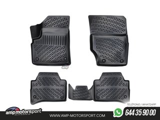 ALFOMBRILLAS DE GOMA RIZLINE PARA VOLKSWAGEN TOUAREG 2002-2006