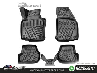 ALFOMBRILLAS DE GOMA RIZLINE PARA VOLKSWAGEN SCIROCCO 2008-2017