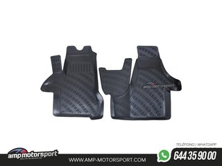 ALFOMBRILLAS DE GOMA RIZLINE PARA VOLKSWAGEN T5 MULTIVAN / CARAVELLE 2003-2015