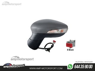 RETROVISOR COMPLETO IZQUIERDO PARA FORD FIESTA MK7