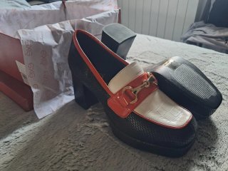 Mocasines con tacón Exé 37-38