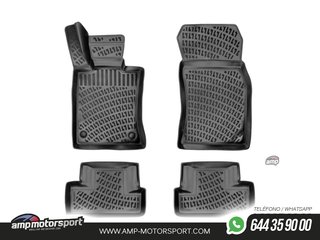 ALFOMBRILLAS DE GOMA RIZLINE PARA MINI R56/R57 2006-2014