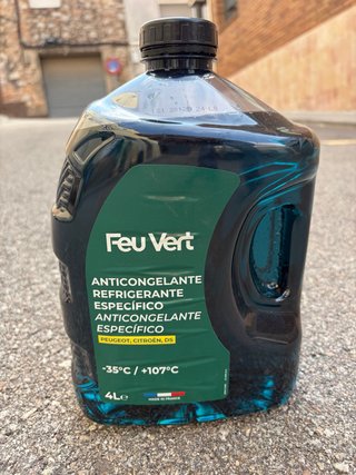 Anticongelante Refrigerante Feu Vert 4L