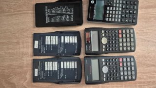 Lote de 3 Calculadoras Científicas
