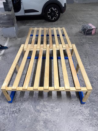 Cama extensible para furgoneta