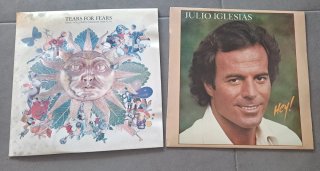 2 vinilos: Julio Iglesias y Tears for Fears