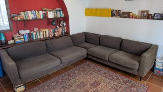 Sofá Rinconera Ikea Marrón