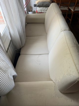 Sofá de 3 plazas beige