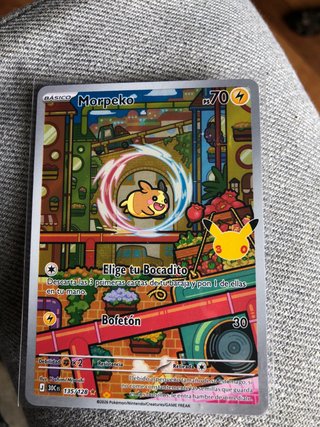 Carta Pokémon Morpeko 135/128