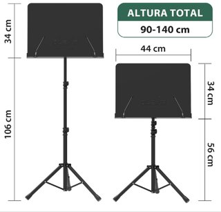 Atril Musical GLEAM con Soporte para Tablet
