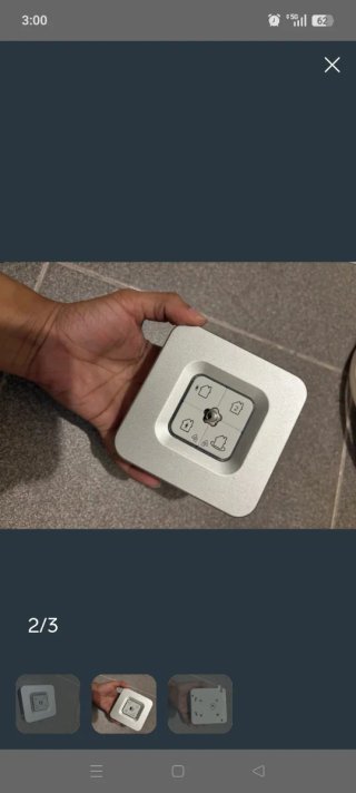 Detector de llaves con botones