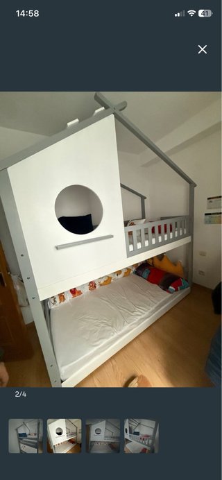 Litera Infantil en Forma de Casita
