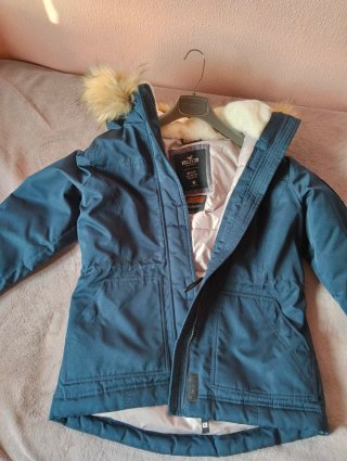 Chaquetón Hollister Azul Talla M