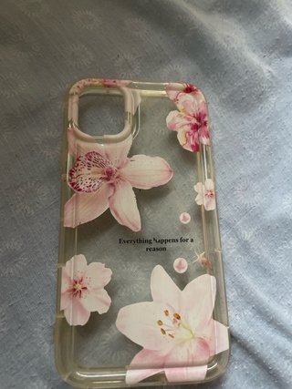 Funda para iPhone 11 con diseño floral