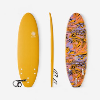 Tabla Surf Espuma 6' 40L Evolutiva Niños (<50kg) Shortboard