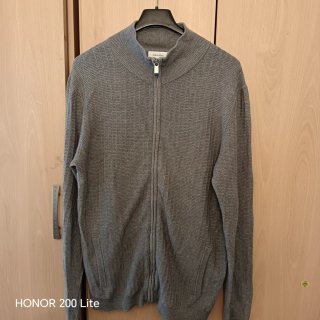 Jersey con cremallera Calvin Klein Gris L/G