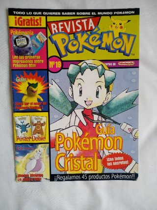 Revista Pokémon Nº 19-Guía Pokémon Cristal-LEER