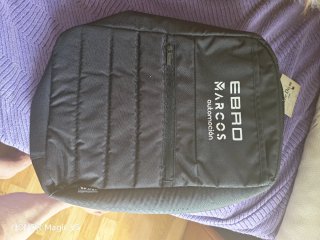Mochila Negra Pierre Cardin Ebro