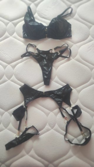 Conjunto de Lencería Negro