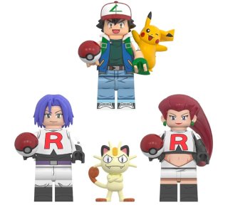 MiniFiguras LEGO Pokemon set compatible