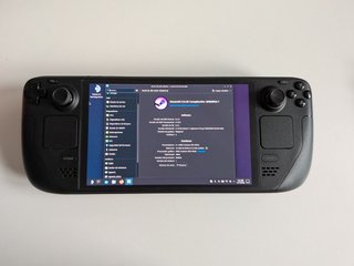 Steam Deck OLED 1 TB + base de carga + 2 fundas