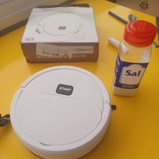 Robot Aspirador Mini Blanco