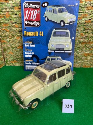 Renault 4L – Escala 1/18 (Solido)