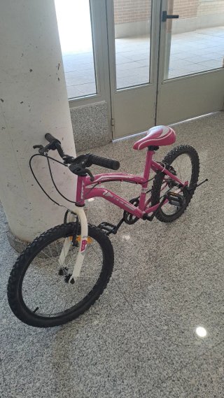 Bicicleta de Niña Rosa
