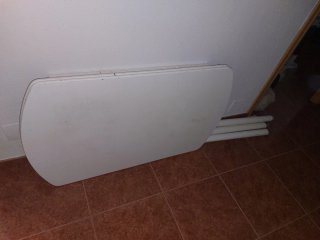 MESA DE COCINA BLANCA