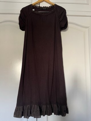 Vestido Marrón Tintoretto
