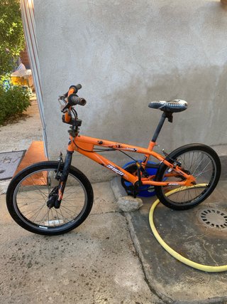 Bicicleta BMX B'Twin Subsin Naranja
