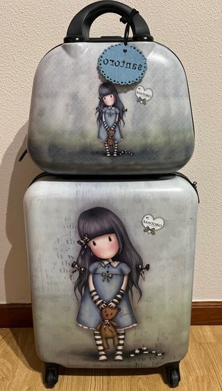 Set Maleta y Neceser Santoro Gorjuss