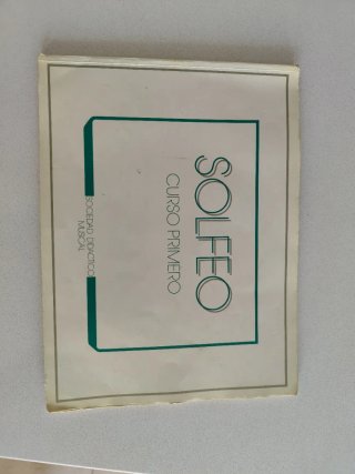 Libro Solfeo Curso Primero - Soc. Didáctico