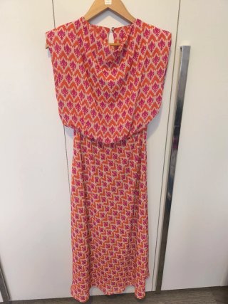 Vestido midi estampado para evento