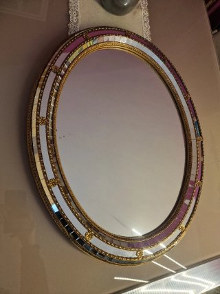 Specchio Stile Veneziano Ovale