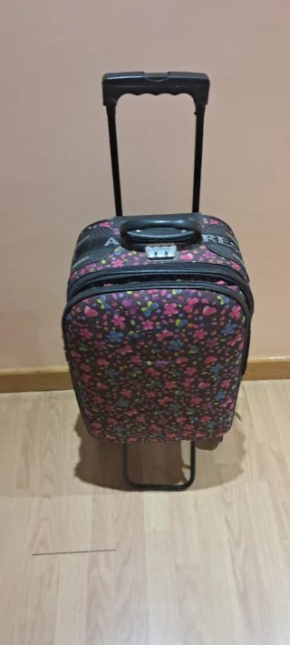 Maleta de Viaje Estampada la use para manualidades