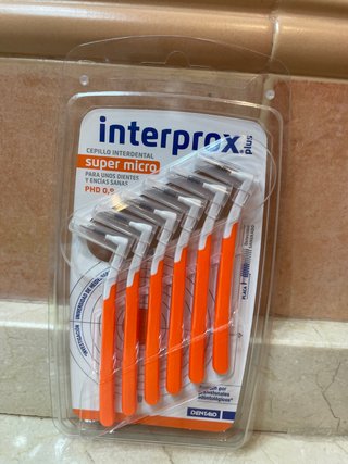 Cepillos Interdentales Interprox Plus Super Micro