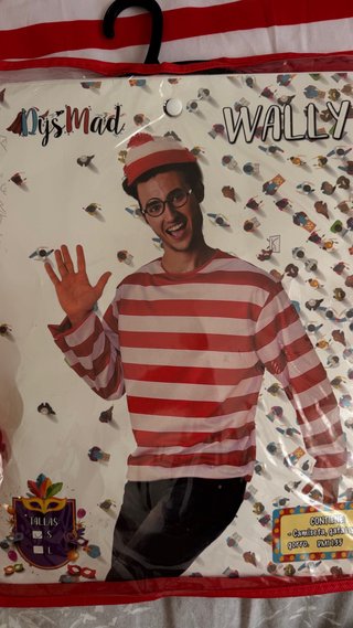 2 Disfraces de Wally (Adulto y Niño)