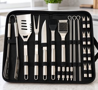 Set de 11 Utensilios para Barbacoa