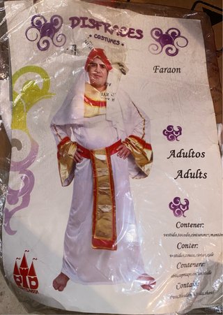 Disfraz de Faraón para Adulto